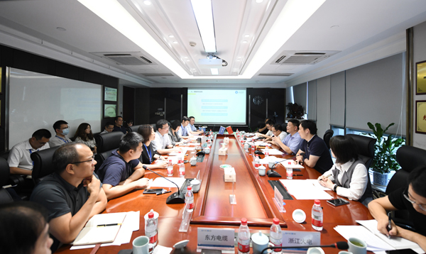 省能源局在龙八国际股份召开浙江省风电工业链生长课题启动会
